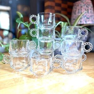 Vintage Hazel Atlas Punch Glasses - Set of 12